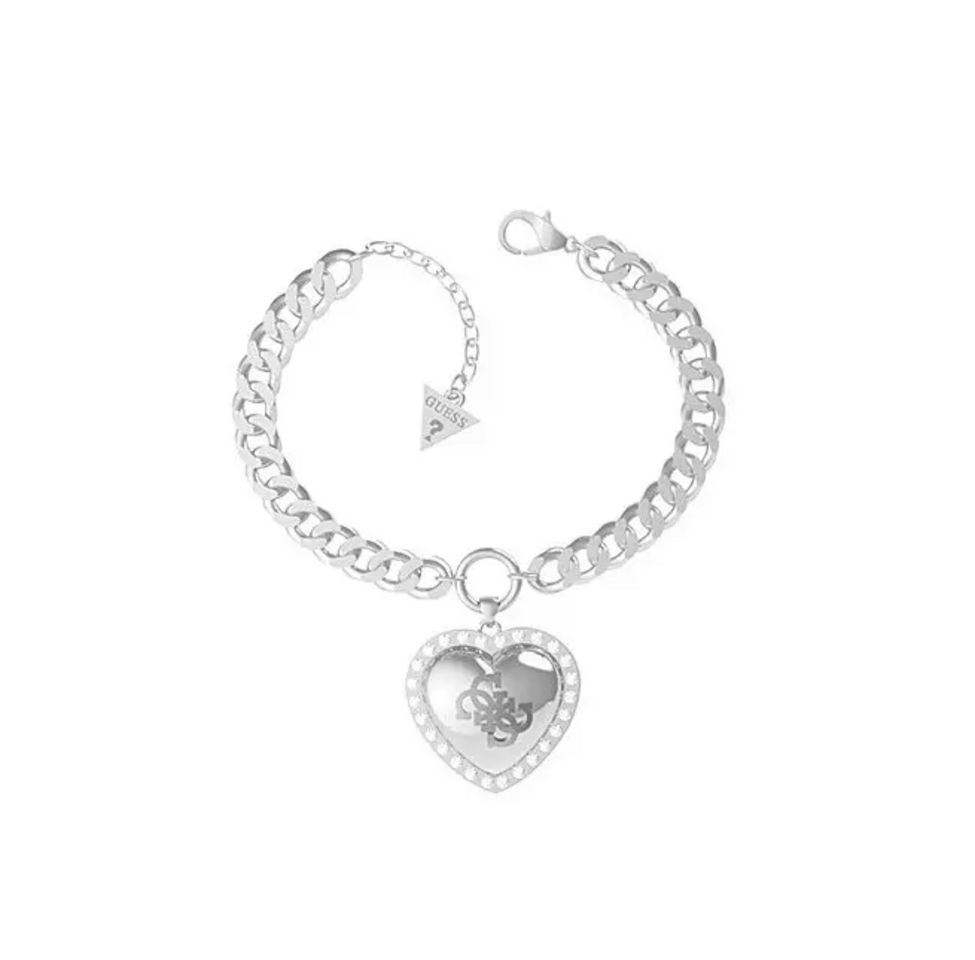 Guess 25mm heart crystal frame rh 