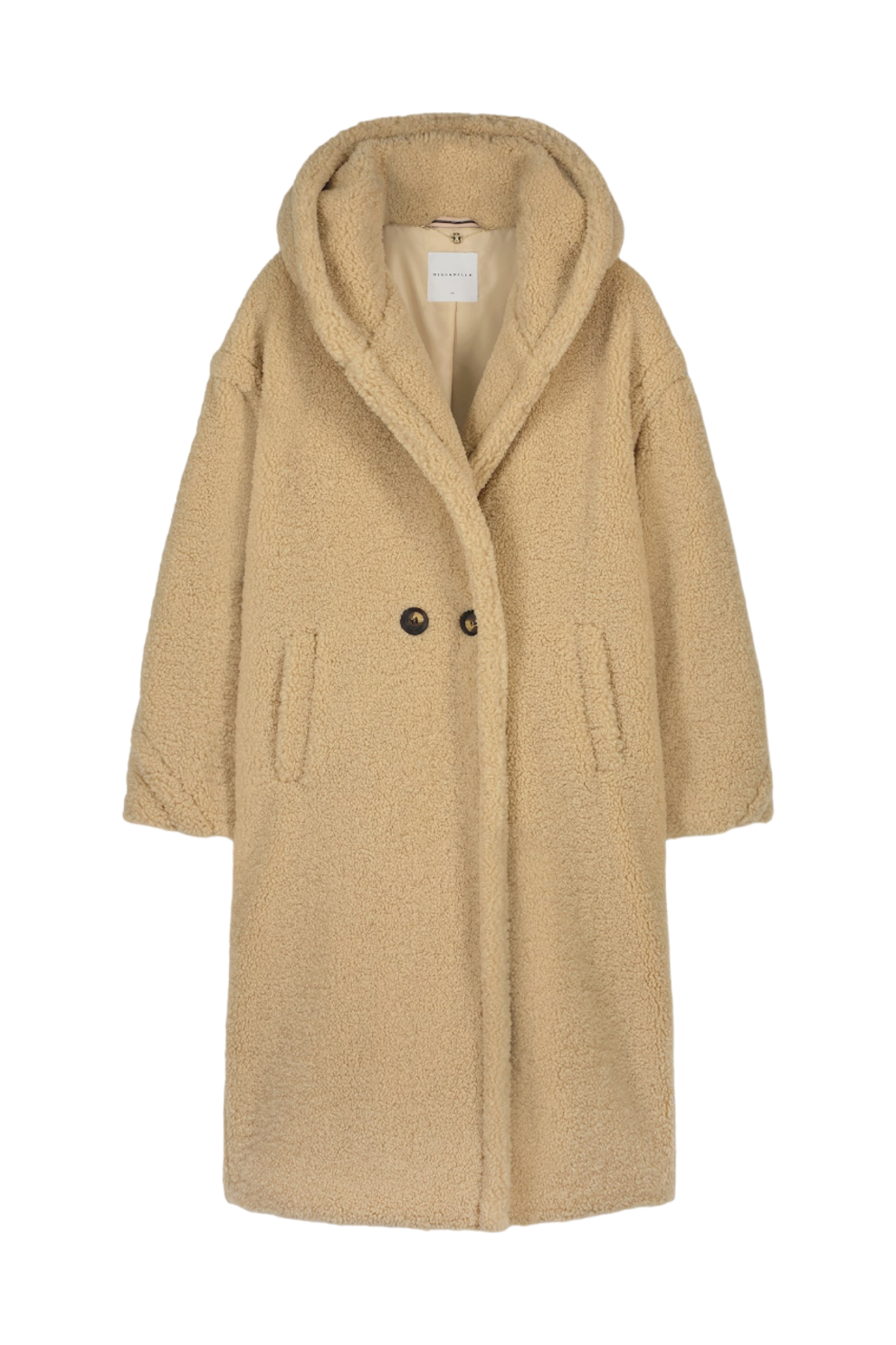 Rino & Pelle Lasta.7002210 Long hooded double breasted coat