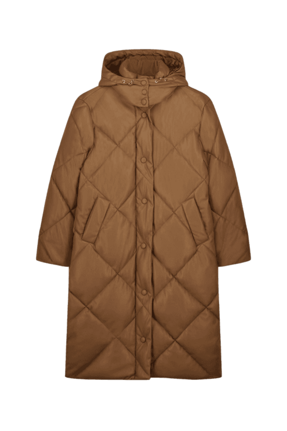 Rino&Pelle Vico.7502210 Long hooded padded coat