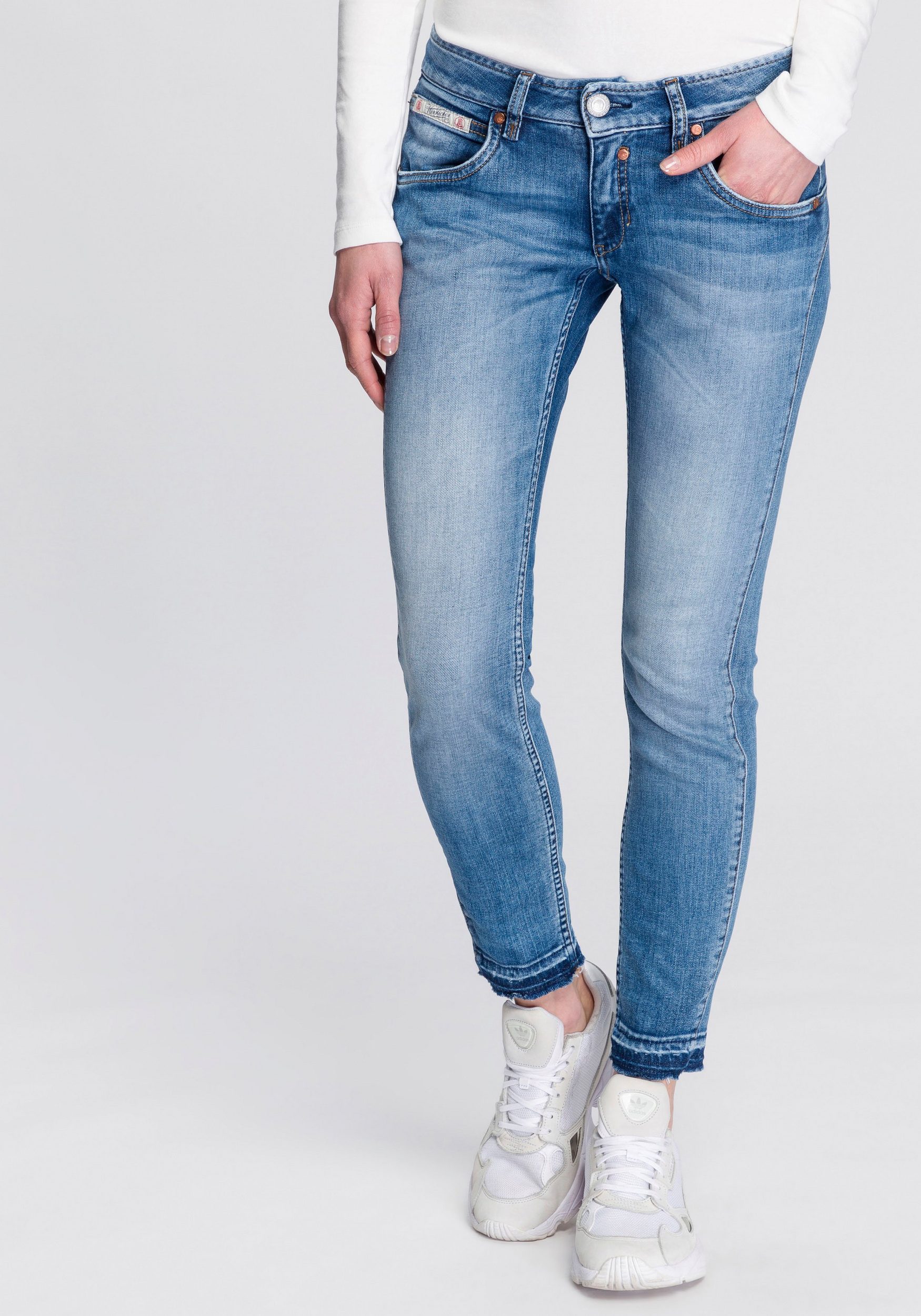 Touch Cropped Organic Denim Cashmere