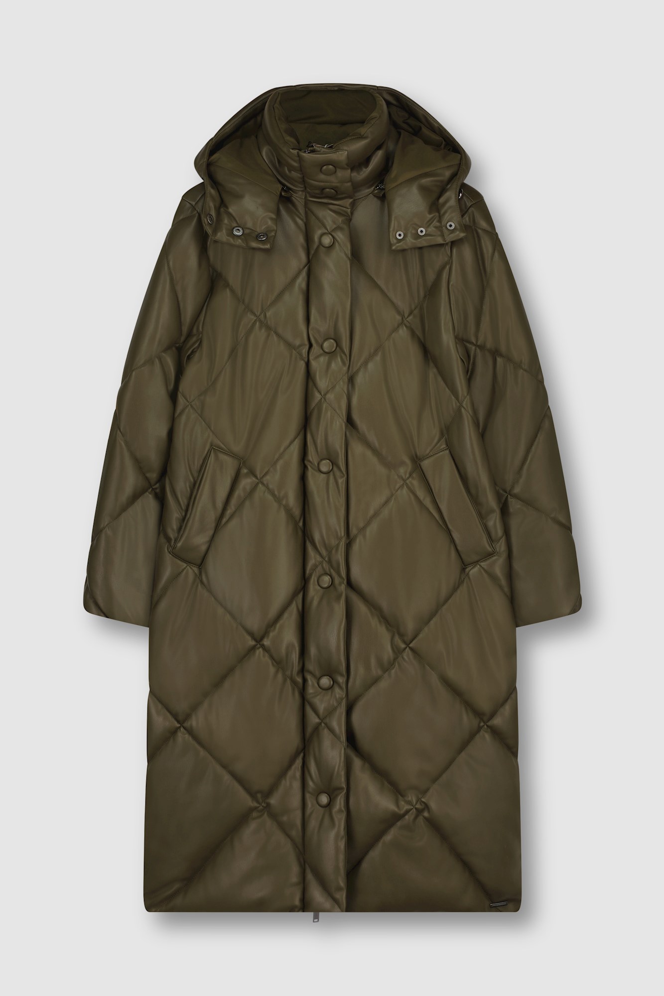Rino & Pelle Vico.7502210 Long hooded padded coat