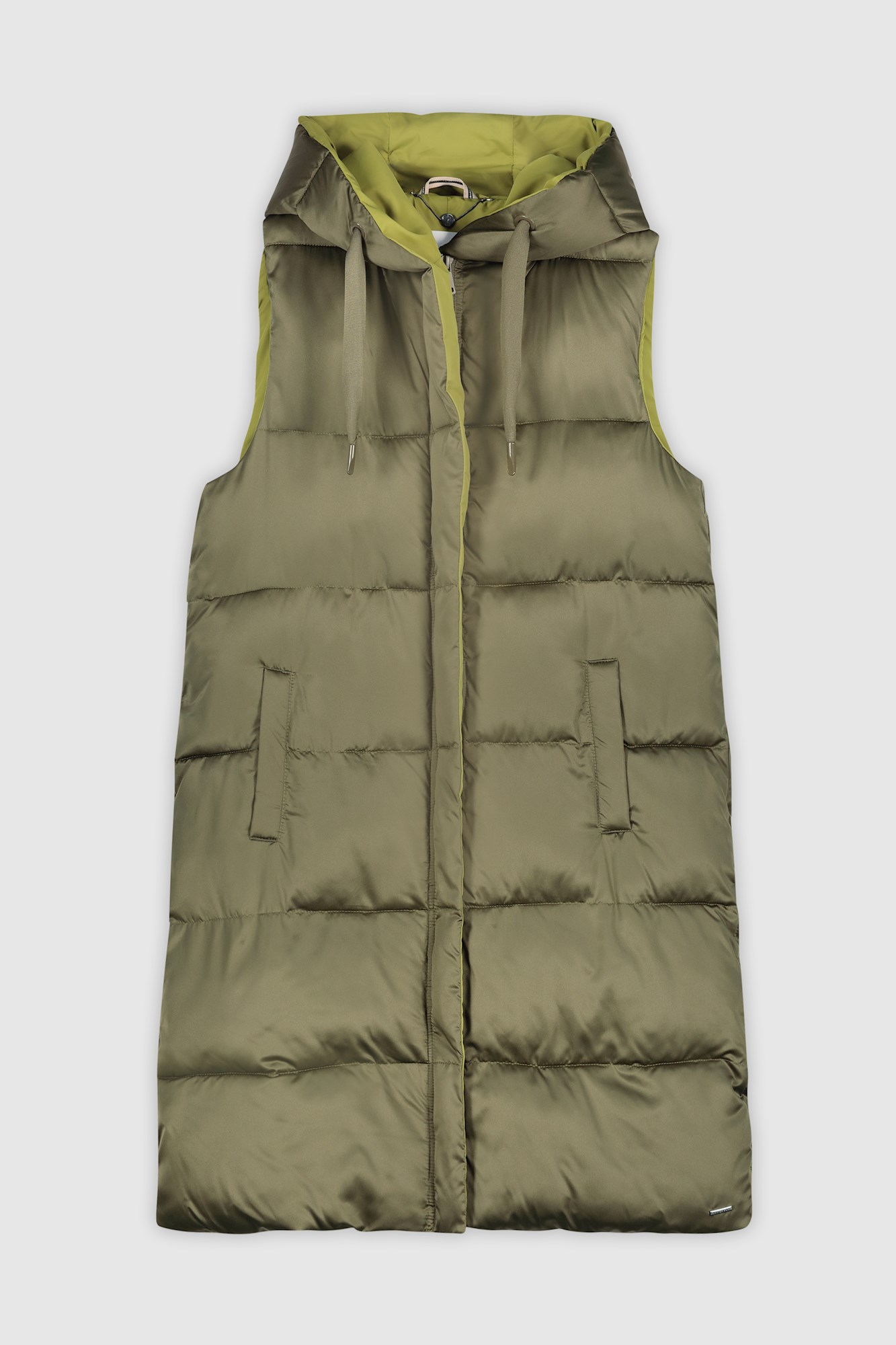 Rino&Pelle Flyn.7002210 Long hooded padded waistcoat