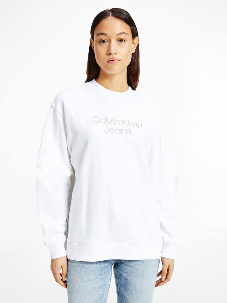 Calvin Klein Jeans EMBROIDERY LOOSE SWEATSHIRT