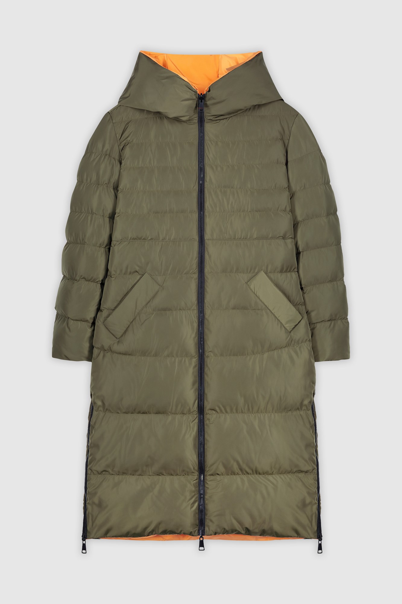 Rino & Pelle Keila.7002210 Reversible long padded coat